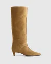 Madewell The Emilie Knee High Boot In Neutral
