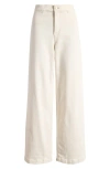 Madewell The Emmett Welt Pocket Wide Leg Jeans In Vintage Canvas