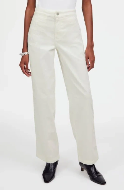 Madewell Low-slung Baggy Jeans In Vintage Canvas: Vintage Canvas In Winter White