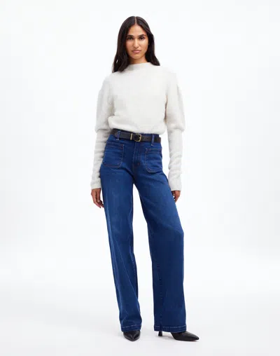 Madewell The Emmett Wide-leg Jean In Allentown Wash