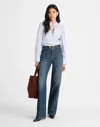 Madewell The Emmett Wide-leg Jean In Blue