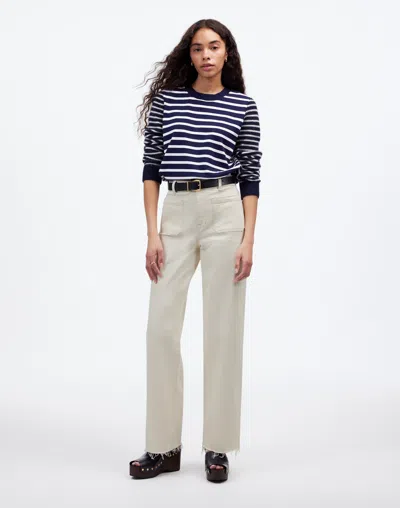 Madewell The Emmett Wide-leg Jean In Vintage Canvas