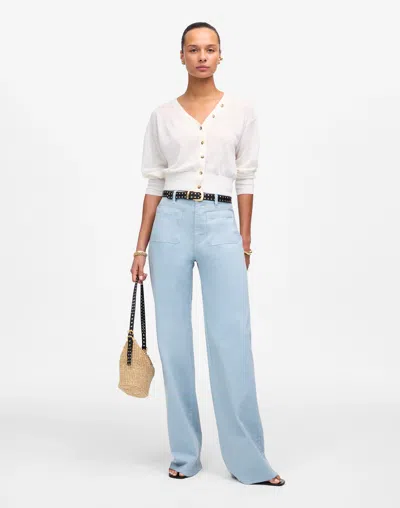 Madewell The Emmett Wide-leg Pant: Patch Pocket Edition