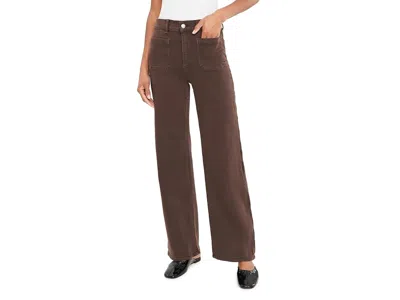 Madewell The Emmy Pants - Cone Oasis Women's Clothing Dark Carob: 31 One Size In Brown
