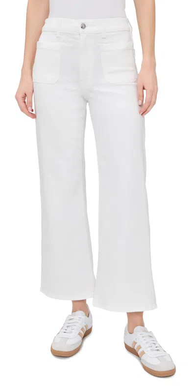 Madewell The Emmy Wide Leg Jeans Tile White