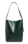 Madewell The Essential Bucket Tote In Green