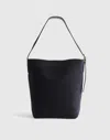 Madewell Essentials Suede Bucket Bag In Purple