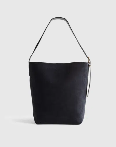 Madewell The Essential Bucket Tote In Purple