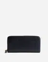 Madewell The Essential Continental Zip Wallet In True Black