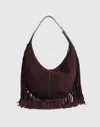 Madewell The Essential Curve Medium Shoulder Bag In Brown