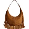 Madewell The Essential Curve Medium Shoulder Bag In Brown