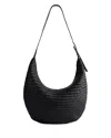 Madewell The Essential Curve Shoulder Bag In True Black