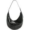Madewell The Essential Curve Shoulder Bag In True Black