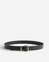 Madewell Leather Belt In True Black