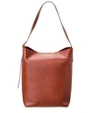 Madewell The Essential Mini Bucket Tote In Brown