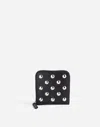 Madewell The Essential Zip Wallet In True Black Multi