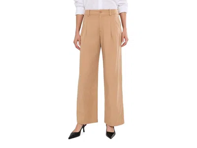 Madewell The Everyday Trouser In Drapey Twill Women's Clothing Desert Camel: 6, Cotton/linen/lyocell In Brown