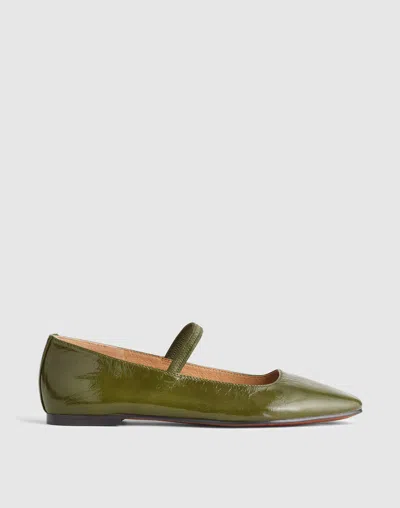 Madewell The Greta Ballet Flat In Animal Print