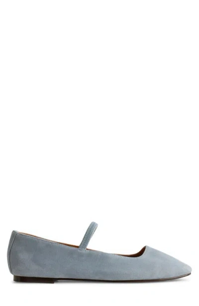 Madewell The Greta Ballet Flat In Blue