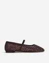 Madewell The Greta Ballet Flat In Light Chestnut Multi