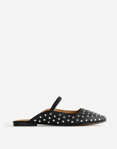 Madewell The Greta Ballet Flat Mule In Multi