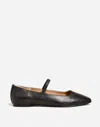 Madewell The Kaitlin Mary-jane Flat In True Black