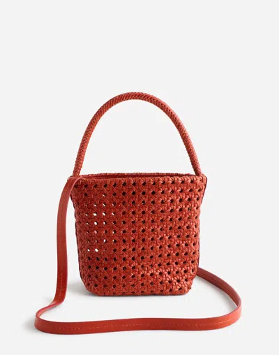Madewell The Handwoven Cane Mini Bag