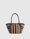 Madewell The Handwoven Leather Medium Tote