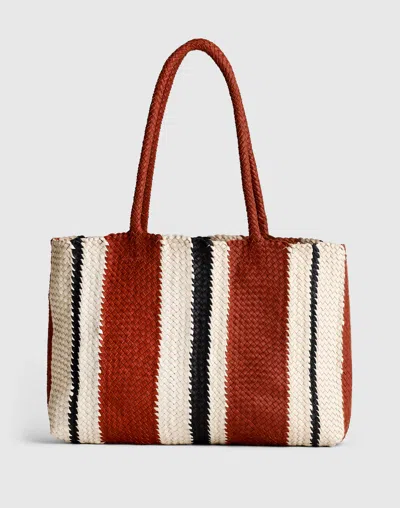 Madewell The Handwoven Leather Tote