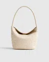 Madewell The Handwoven Shoulder Bag In White