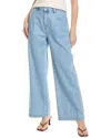 Madewell The Harlow Benicia Wash Wide Leg Jean In Blue