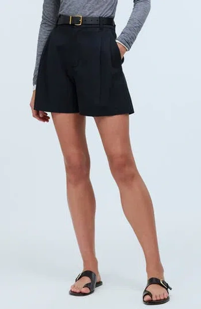 Madewell The Harlow Shorts In True Black