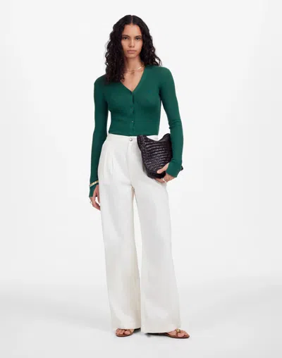 Madewell The Harlow Wide-leg Jean In Vintage Canvas