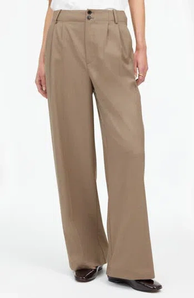 MADEWELL MADEWELL THE HARLOW WIDE LEG TWILL PANTS