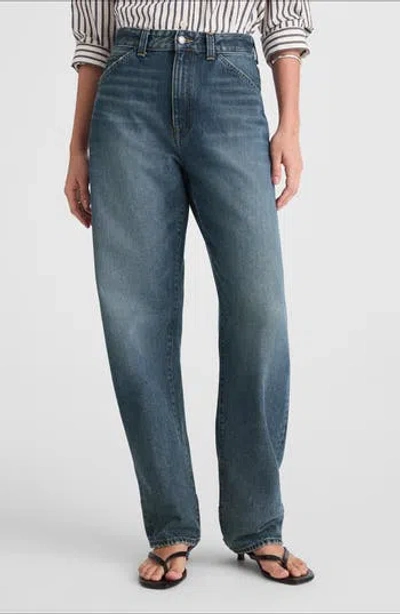 Madewell The High Waist Balloon Jeans In Greendale Wash