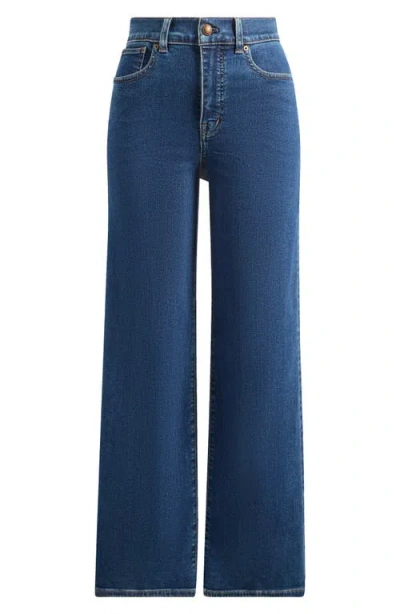 Madewell The High Waist Wide Leg Jeans In Blue
