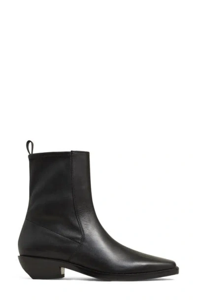 Madewell The Idris Ankle Boot In True Black