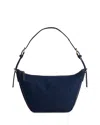 Madewell The Keeper Denim Shoulder Bag In Blue