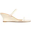 Madewell The Kimmy Wedge Sandal In Ecru