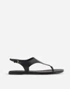 Madewell The Kira Covered Thong Sandal