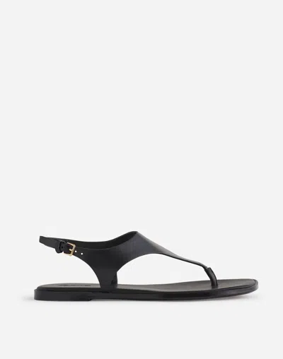 Madewell The Kira Covered Thong Sandal