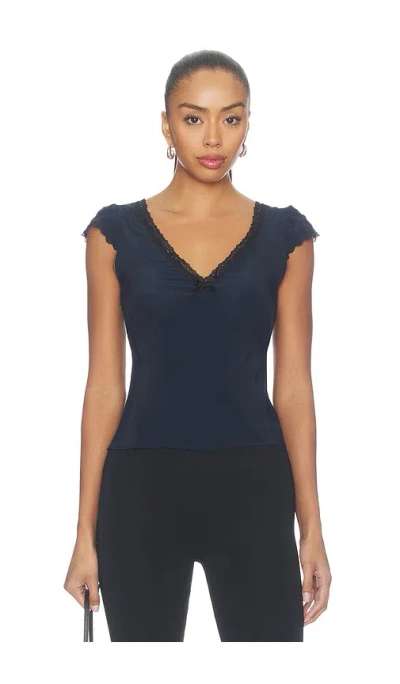 Madewell The Layton Top In Blue