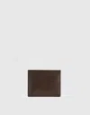 Madewell The Leather Card Case In Brown