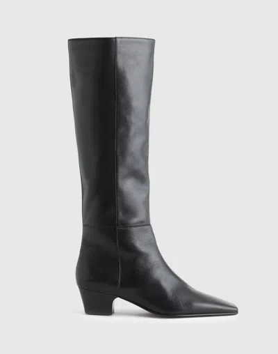 Madewell The Lexie Tall Boot In Animal Print