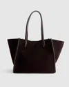 Madewell The Lexington Oversized Tote In Brown