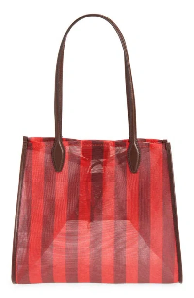 Madewell The Lexington Tote In Red