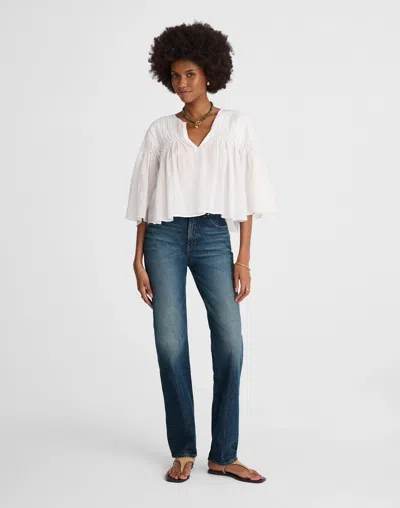 Madewell The Longline Straight Jean