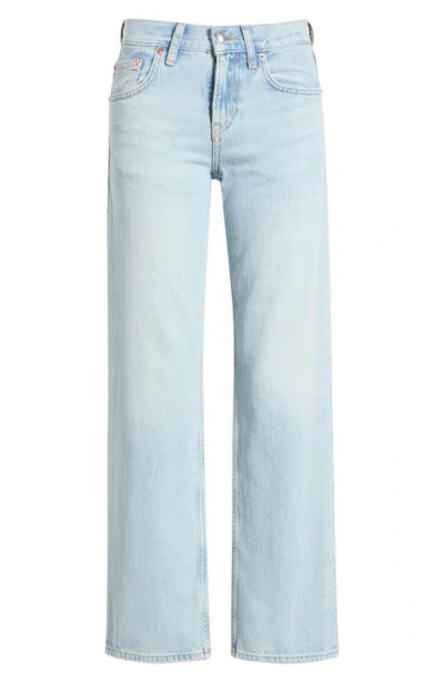 Madewell The Low Rise Loose Jeans In Blue