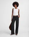 Madewell The Low-slung Baggy Jean In Black