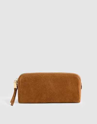 Madewell The Makeup Pouch In Brown